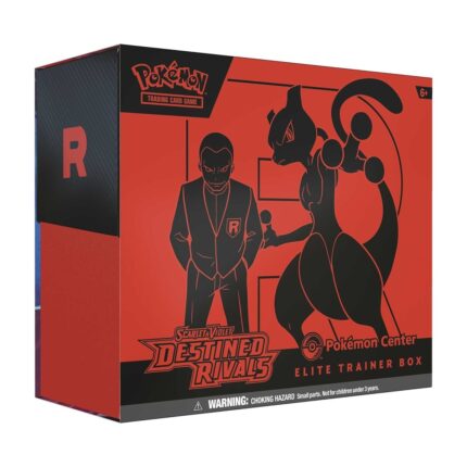 Scarlet & Violet-Destined Rivals Pokémon Center Elite Trainer Box (Pre order )