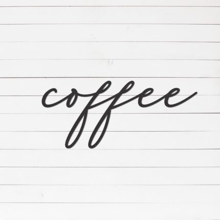 Coffee Sign | Metal Wall Art | Coffee Bar Sign | Kitchen Sign | Metal Coffee Sign | Coffee Station Sign | Kitchen Decor | Metal Sign